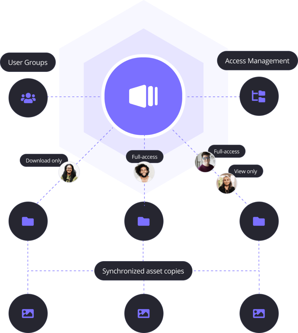 Infographic of catalog structure